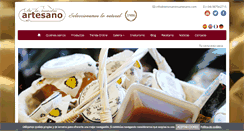 Desktop Screenshot of delonuestroartesano.com