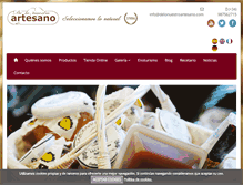 Tablet Screenshot of delonuestroartesano.com